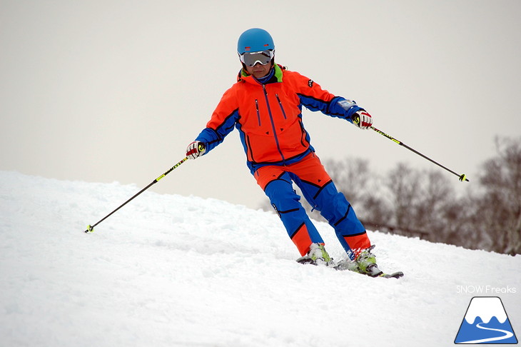 中山峠スキー場 2016-2017スキースノーボードシーズン開幕！天然雪で初滑り♪